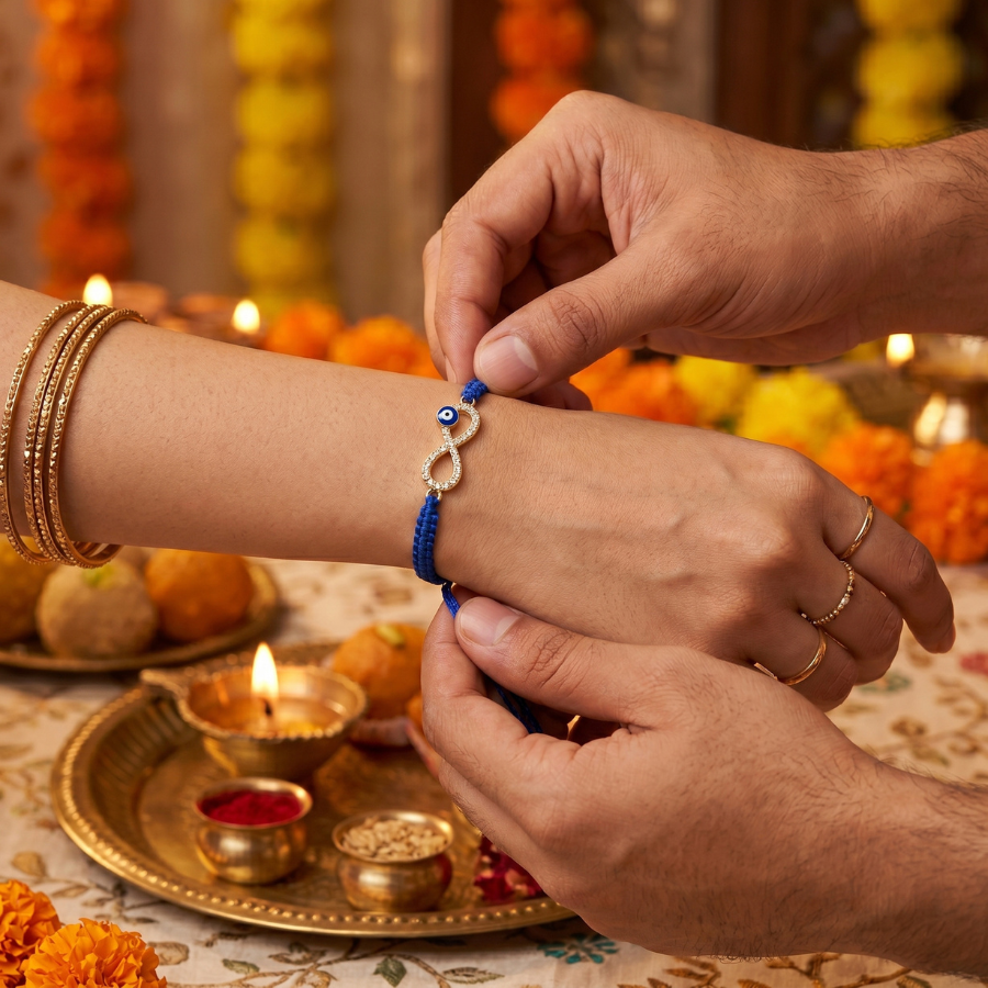 Evil Eye Infinity Rakhi