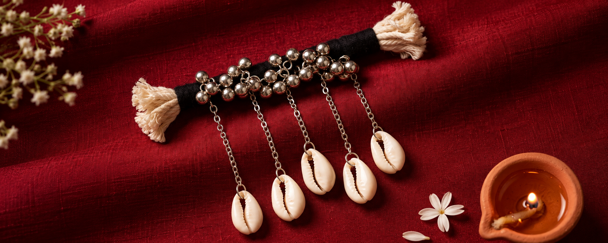 Kodi Ghughri Oxidised Hair Latkan - image 2