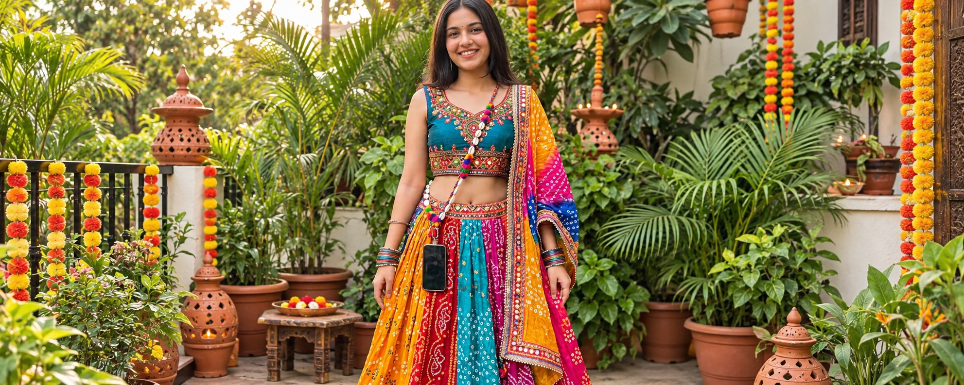 Rangtaali Braided Mobile Latkan - image 4