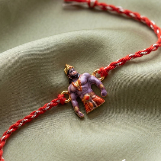 Divine Hanuman Designer Rakhi