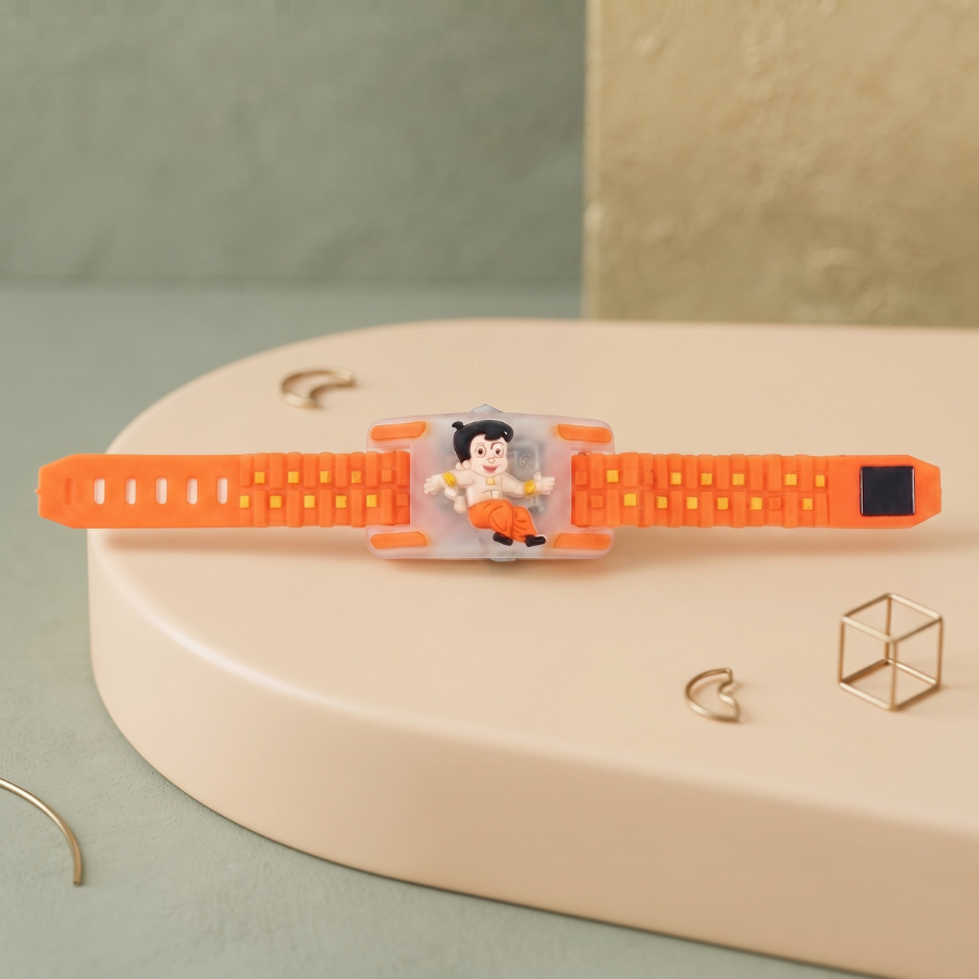 Chhota bheem Hero LED Kids Rakhi Band