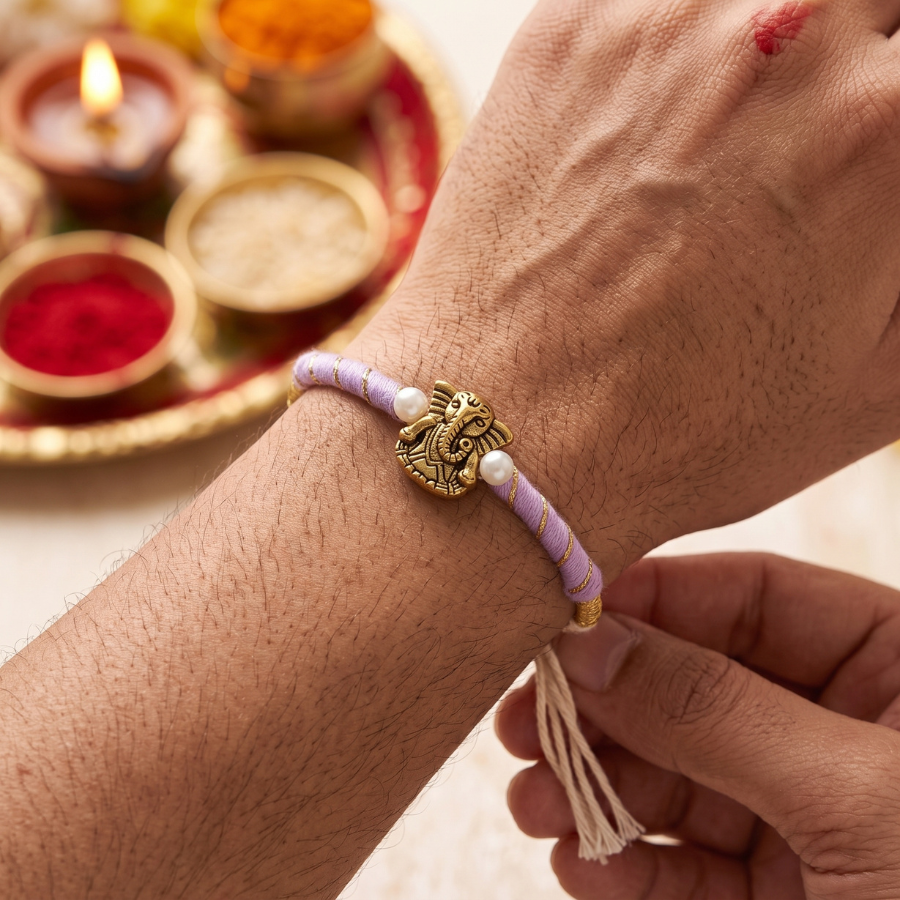 Divine Ganesha Rakhi