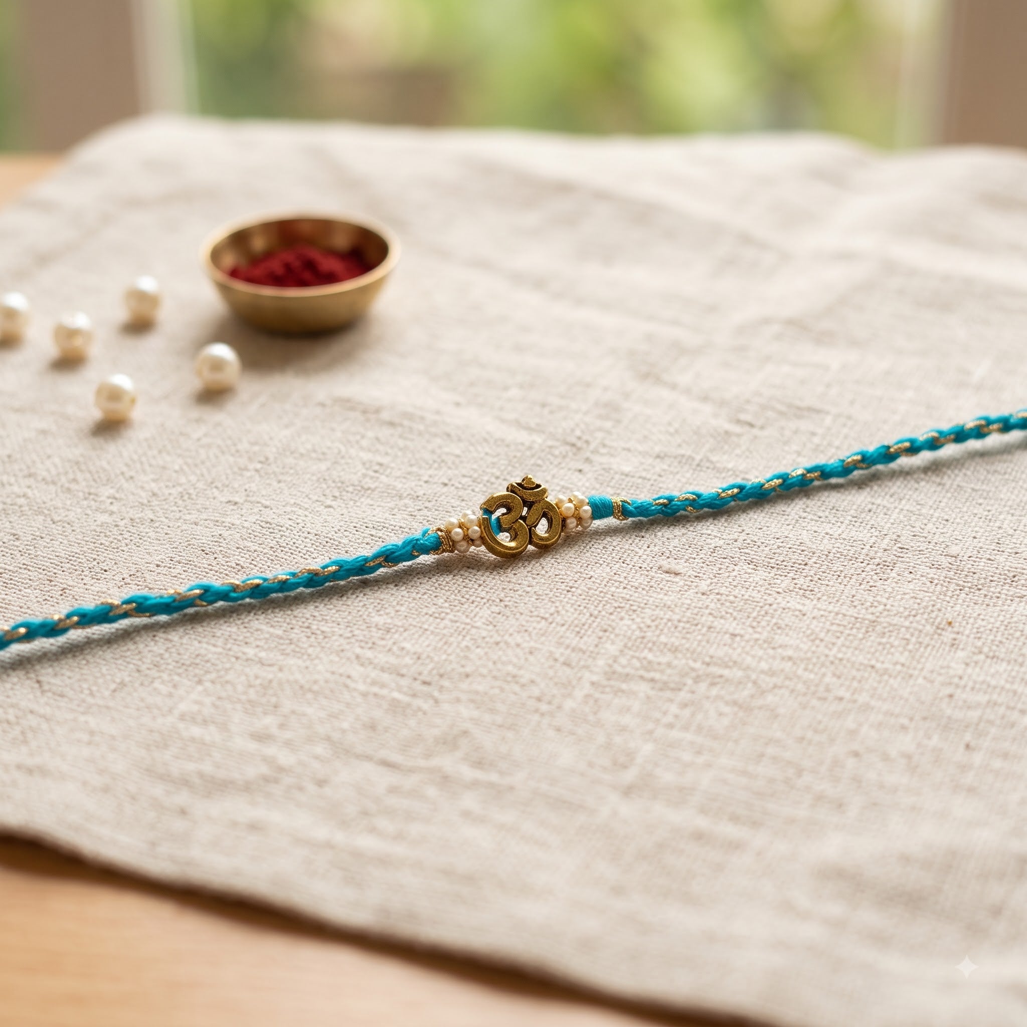 Om Pearl Rakhi