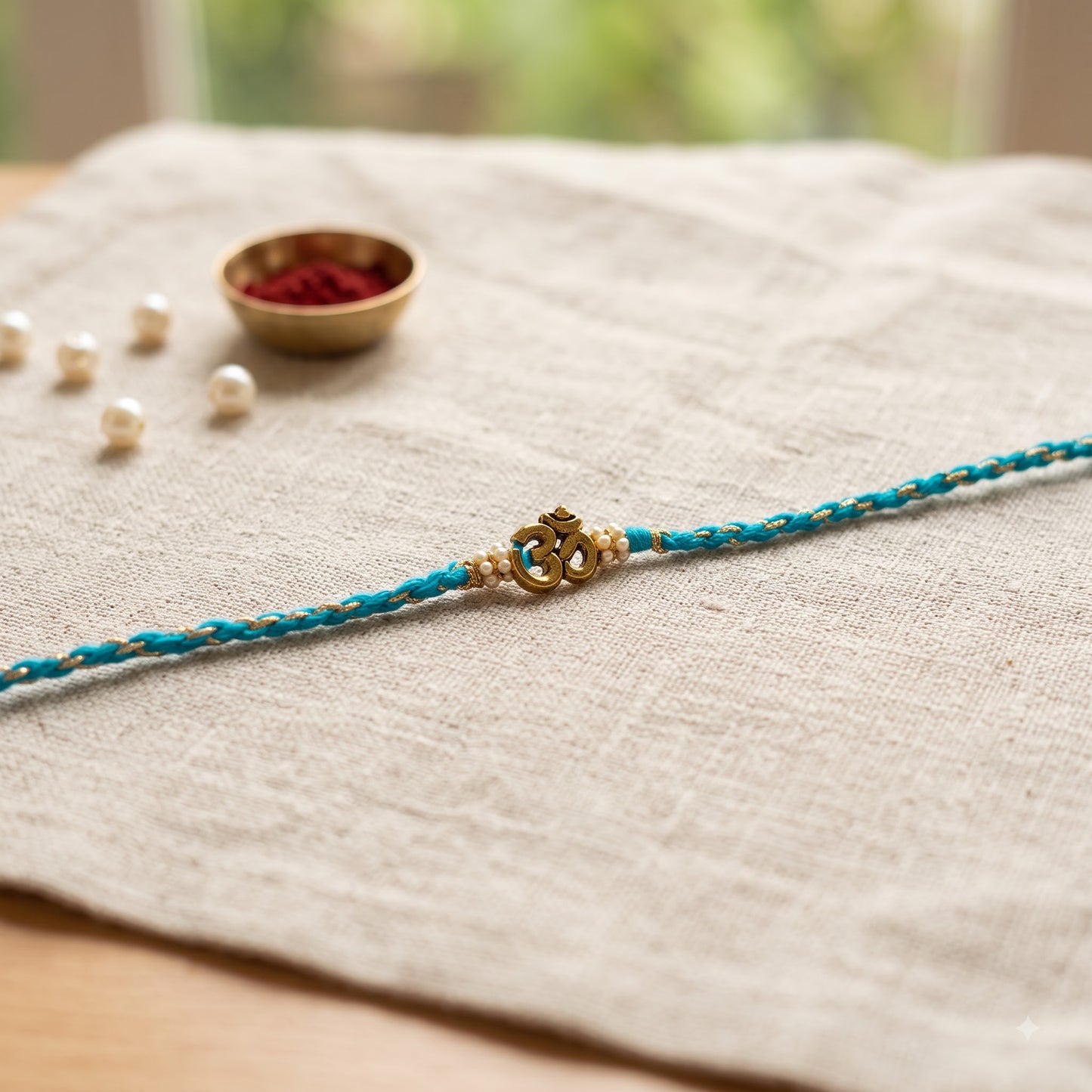 Om Pearl Rakhi