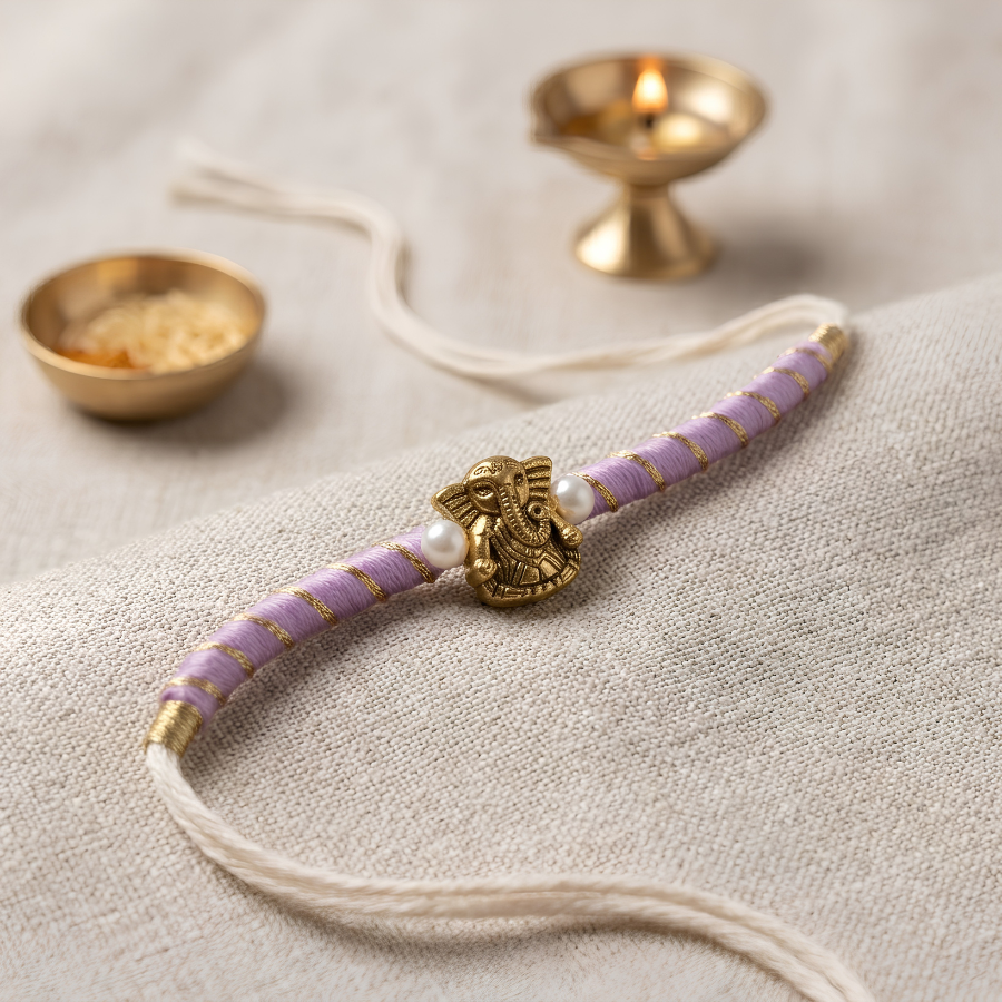 Divine Ganesha Rakhi
