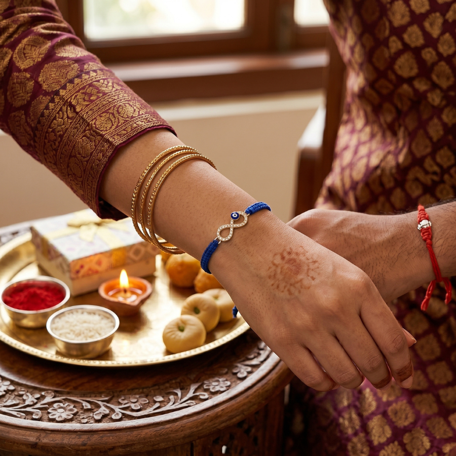 Evil Eye Infinity Rakhi