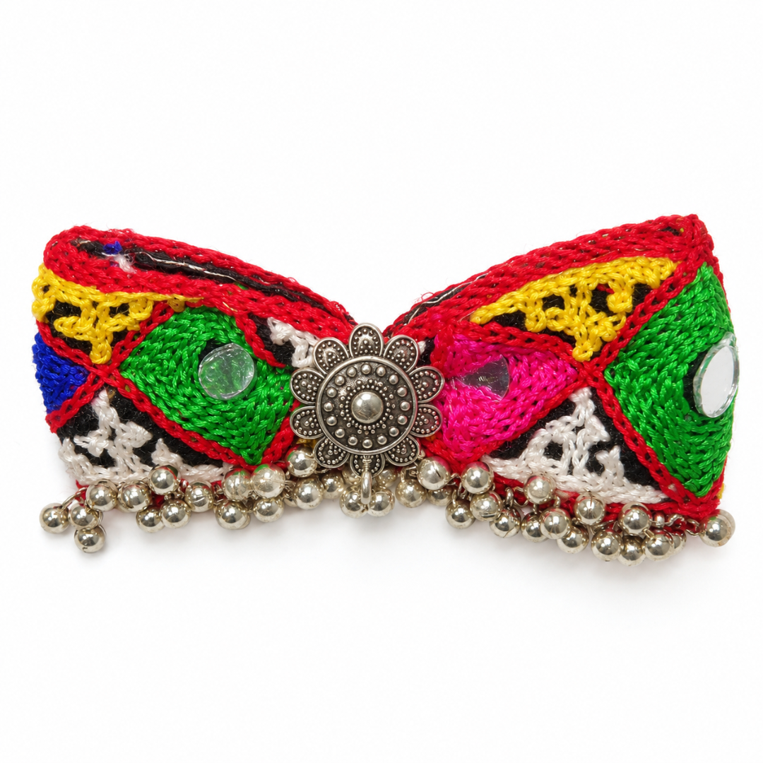 Navrang Abhla Ghughri Bow Hair Clip - image 1