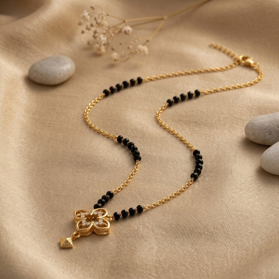 Kamalini Chaar Patti Mangalsutra