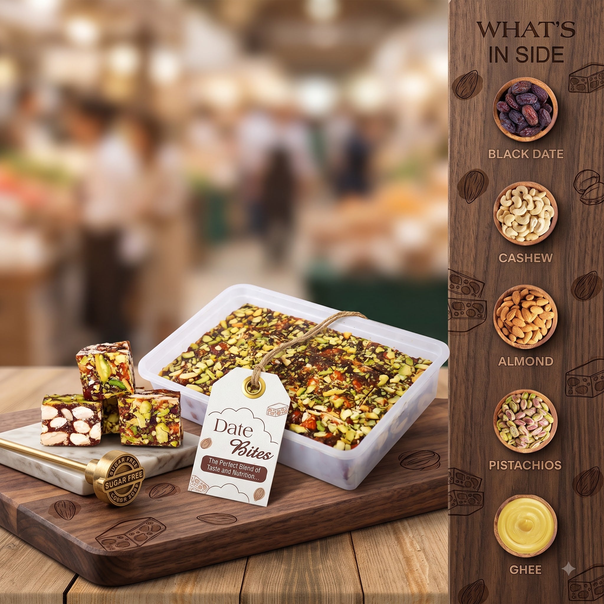 Dryfruit Punch Dates 250gm